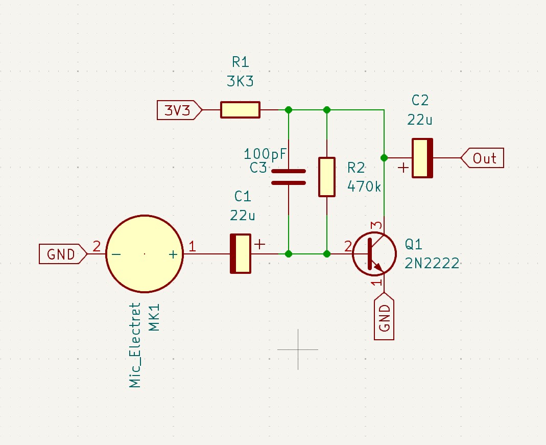 Transistor preamp schematics